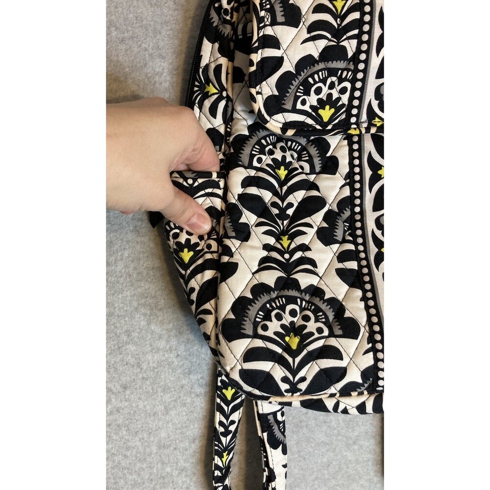 Vera Bradley Mini Backpack Fanfare Signature Retired Spring Boho Festival Travel - Picture 4 of 14
